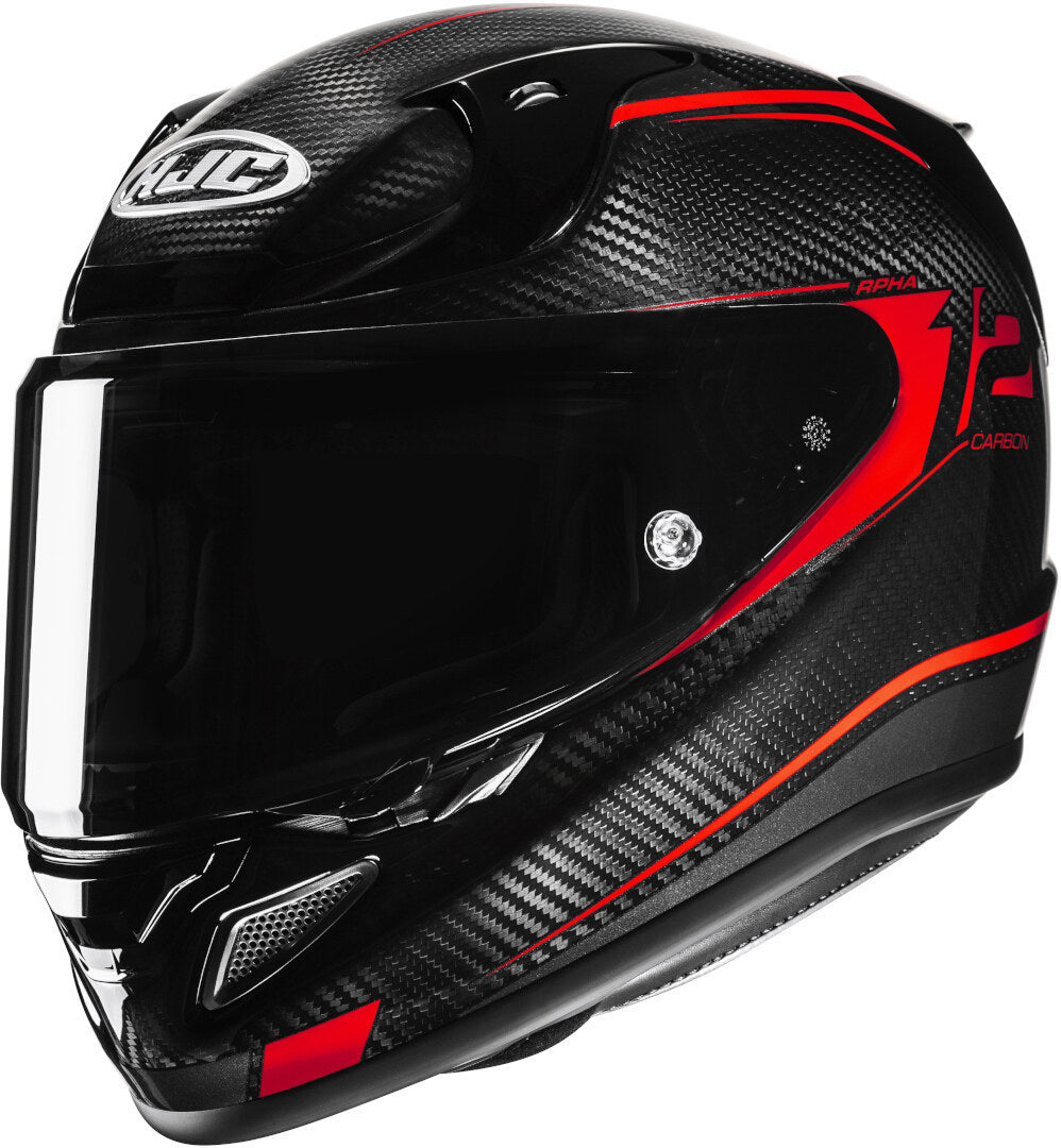 HJC RPHA 12 Carbon Keres MC1 Nero Rosso
