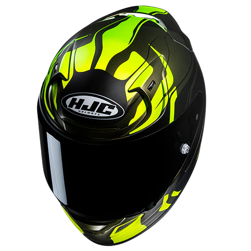 Hjc RPHA 12 LAWIN MC4SF Nero Opaco Giallo Fluo