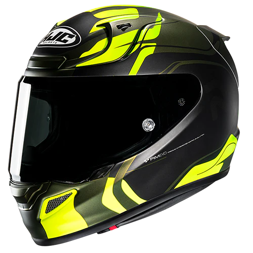 Hjc RPHA 12 LAWIN MC4SF Nero Opaco Giallo Fluo