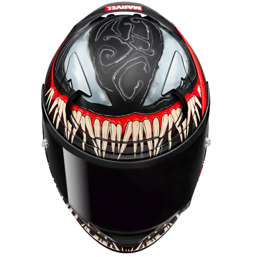 Hjc RPHA 12 VENOM 3 Official Marvel