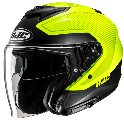 Hjc i31 TEVIS MC3HSF Nero Opaco Giallo Fluo