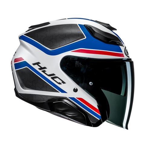 Casco Moto Jet Hjc F31 CERON MC21SF Bianco Opaco Nero Rosso Blu