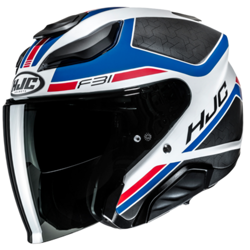 Hjc F31 CERON MC21SF Bianco Opaco Nero Rosso Blu