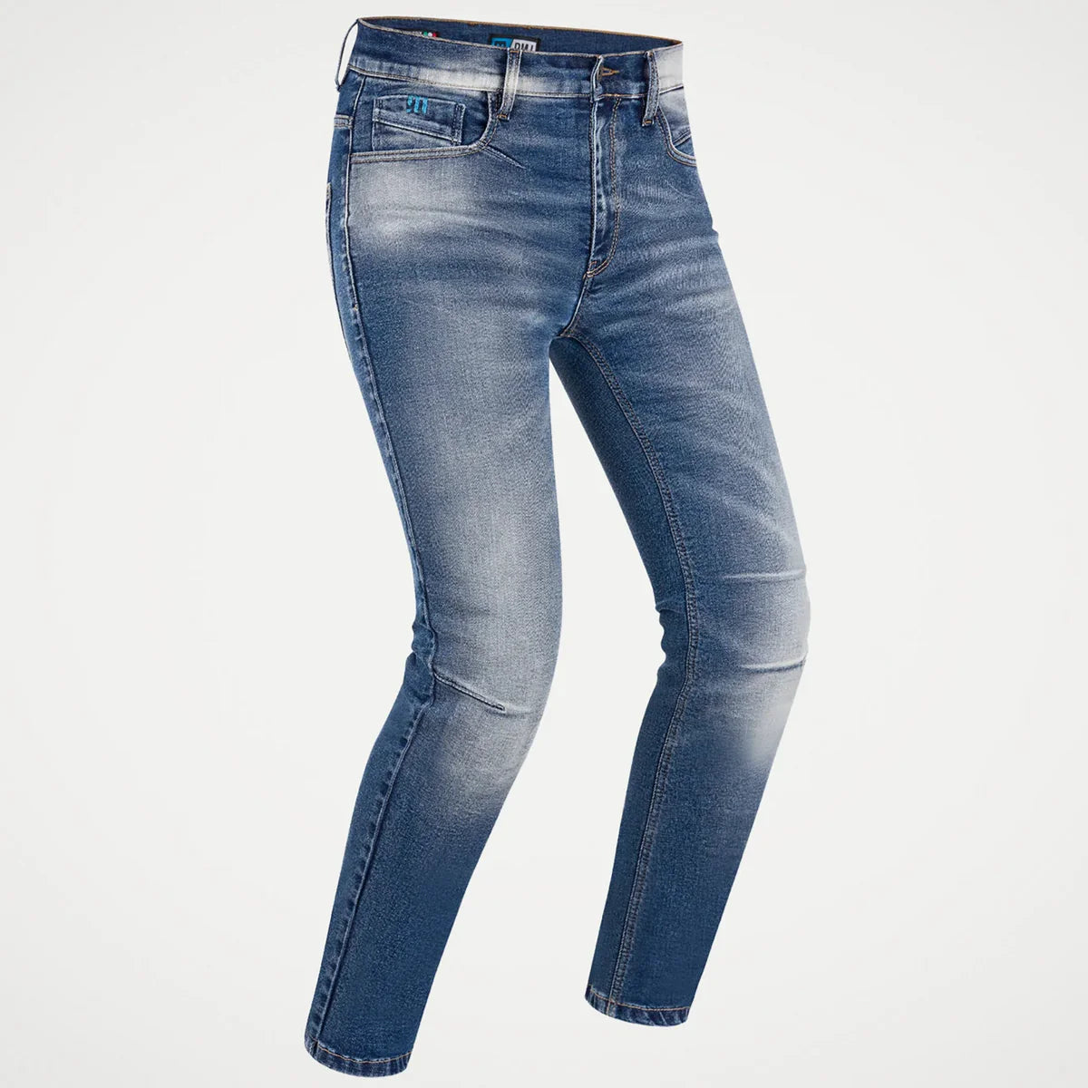 Jeans Moto Uomo PMJ Cruise Blu Con Protezioni CE