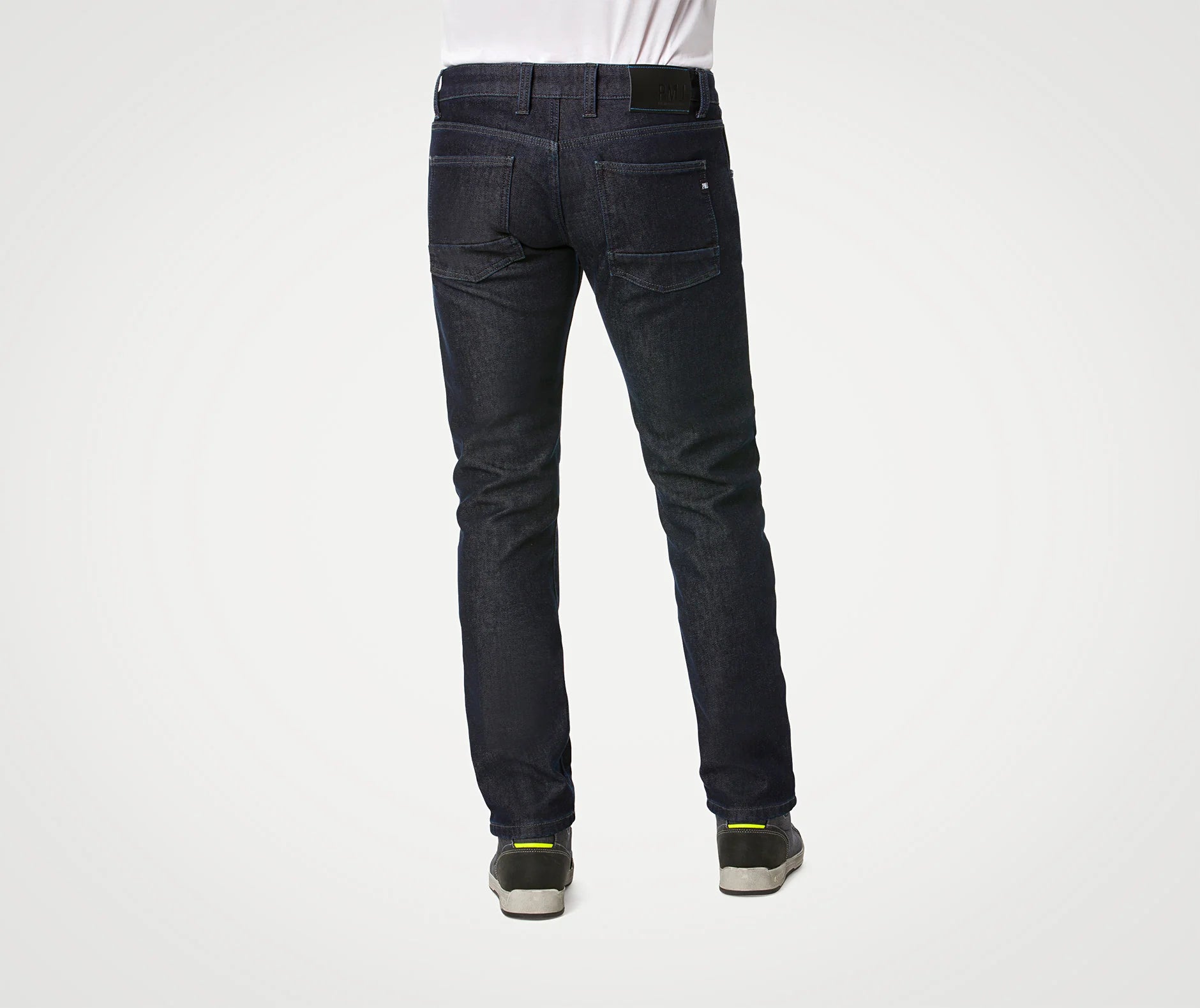 Jeans Moto Uomo PMJ Tourer Blu Impermeabile