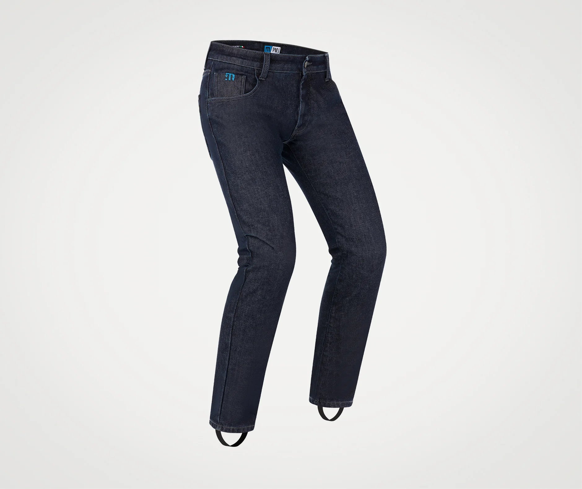 Jeans Moto Uomo PMJ Tourer Blu Impermeabile