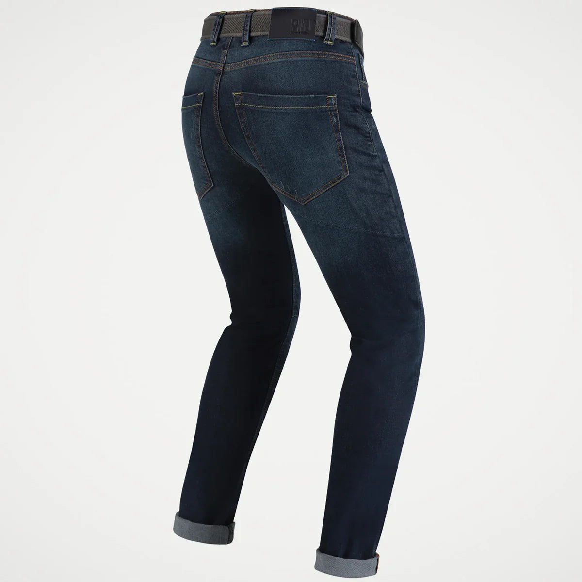 Jeans Moto Uomo Pmj Caferacer Blu Con Protezioni CE