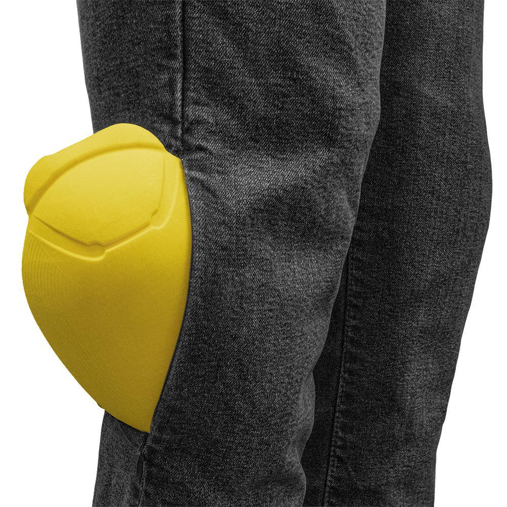 Jeans Moto Uomo S-LINE Street Rider Nero Con Protezioni