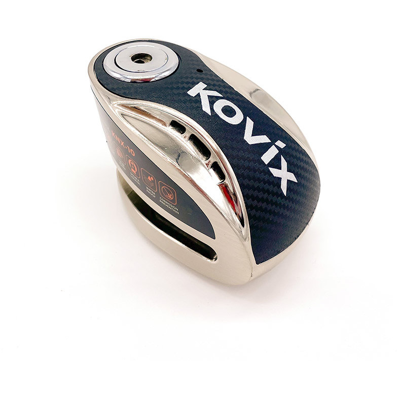 Kovix Sonoro 120dB Perno Da 6mm Acciaio Spazzolato