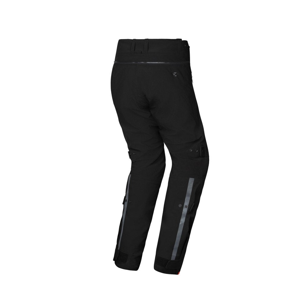 Pantaloni Moto Uomo IXON M-SKD PT Nero Rosso Fluo