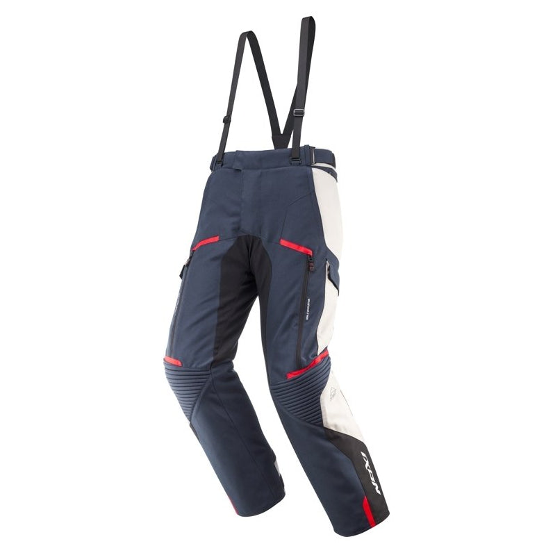 Pantaloni Moto Uomo IXON MIDGARD PT C Taglie Grandi Grigio Navy Nero