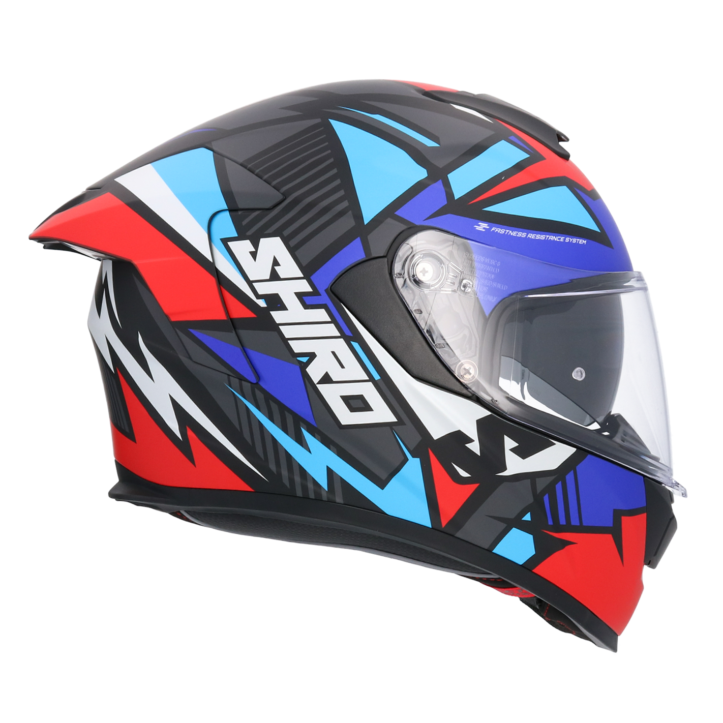 SHIRO Raptor Matt Red Blue