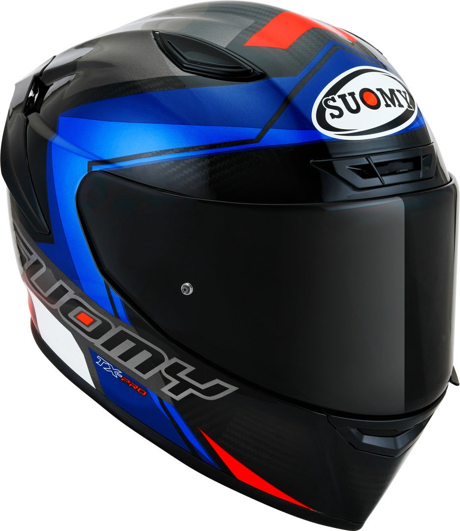 SUOMY TX-PRO Glam Blue Blu Rosso Bianco Lucido
