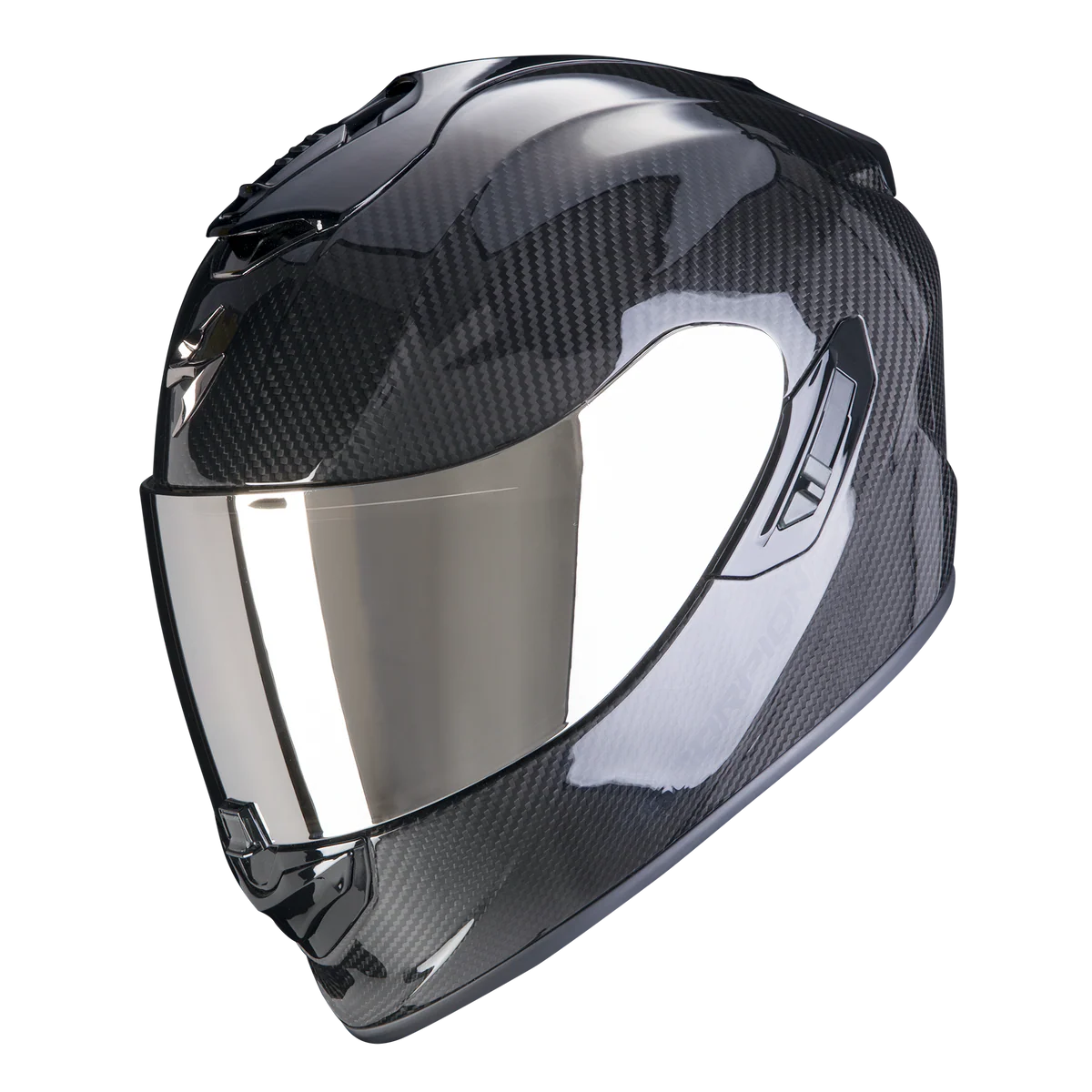 Casco Moto Integrale Scorpion EXO-1400 EVO 2 Carbon Air Solid Nero