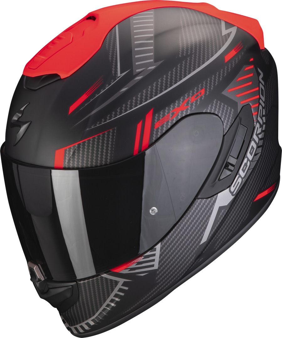 Scorpion EXO-1400 EVO AIR Shell Nero Rosso