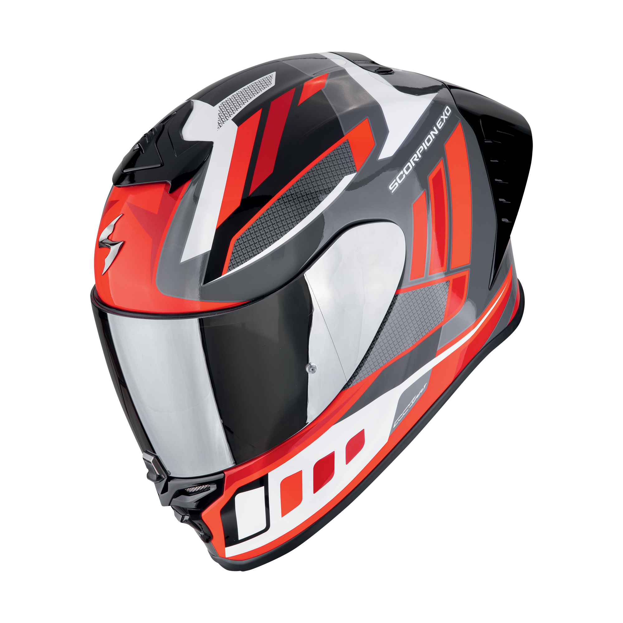 Scorpion EXO-R1 EVO 2 Air Vital Grigio Bianco Rosso