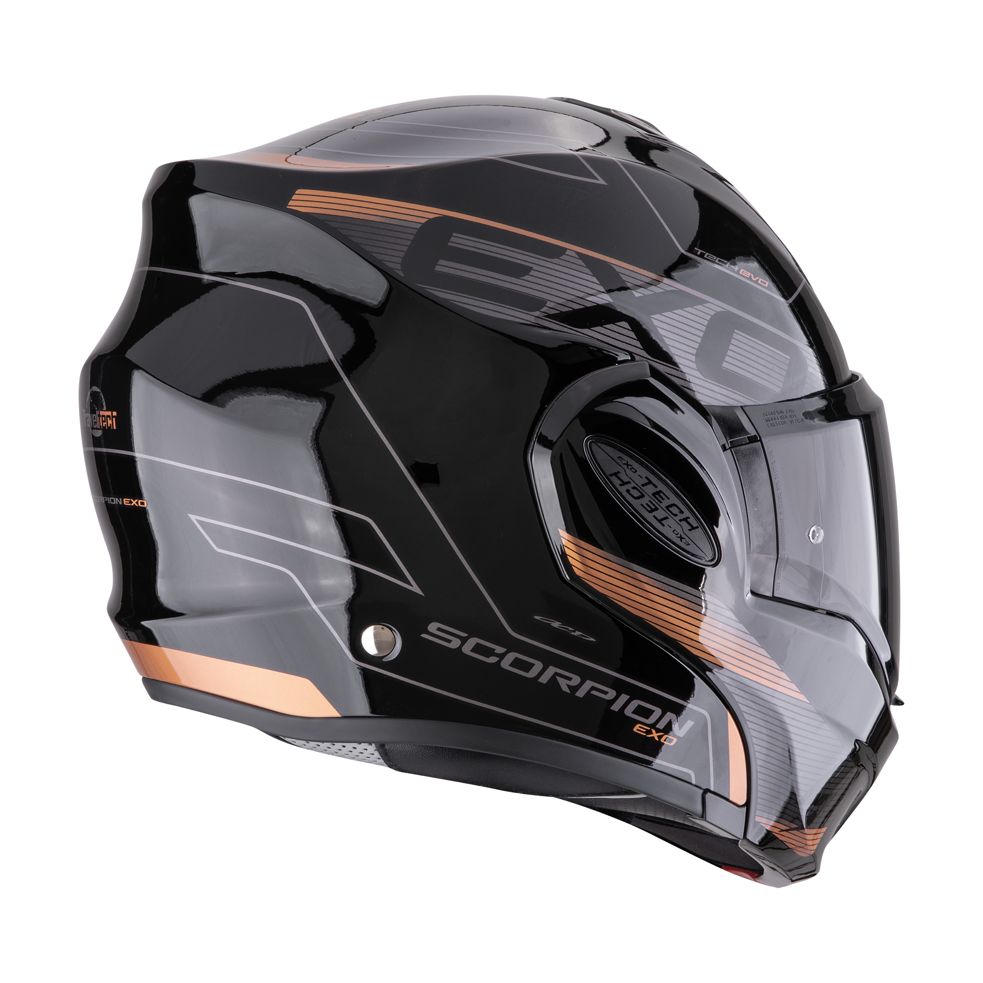 Scorpion EXO-TECH EVO Traveller Nero Rame