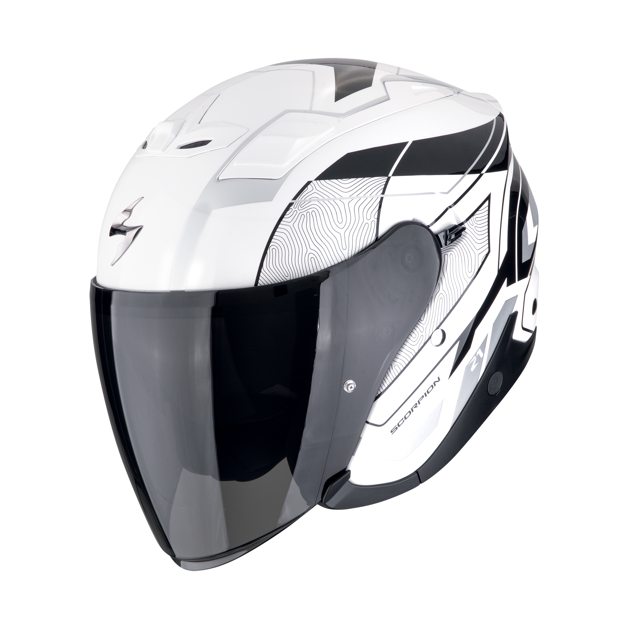 Scorpion EXO-Z1 Vista Bianco Nero Argento