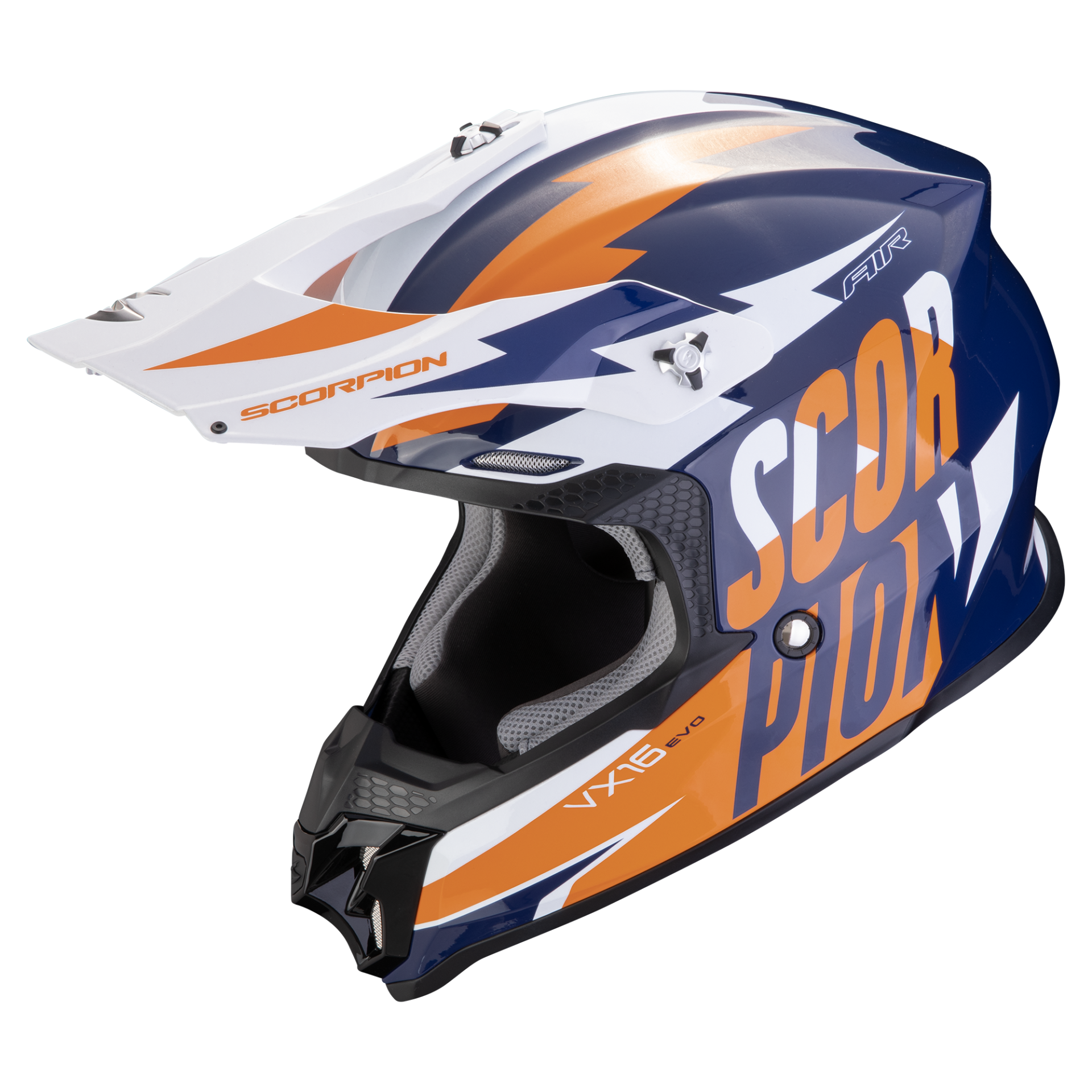 Scorpion VX 16 EVO AIR SLANTER Blu Arancio