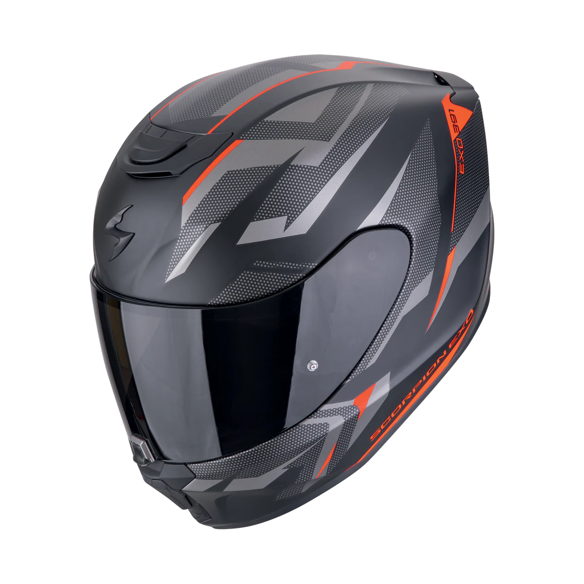 Scorpion EXO 391 AAXO Nero Opaco Rosso