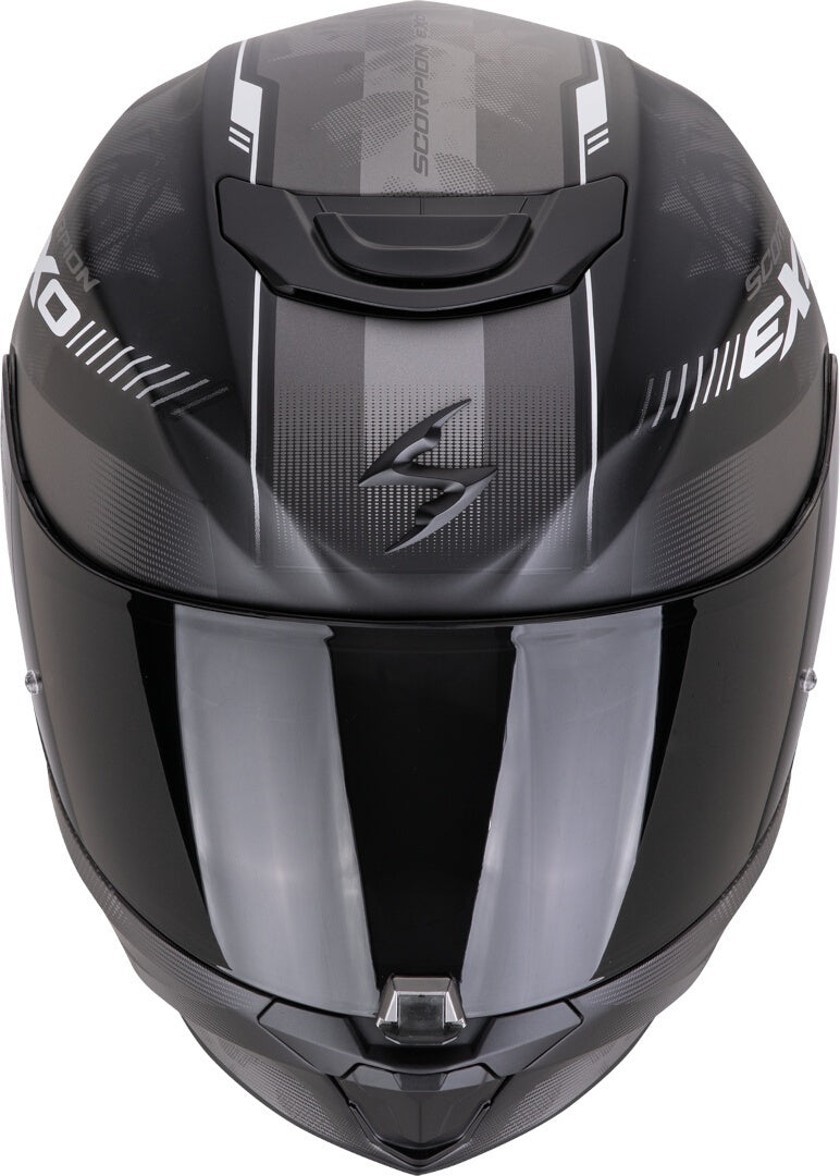 Scorpion EXO 391 AVA Nero Opaco Argento