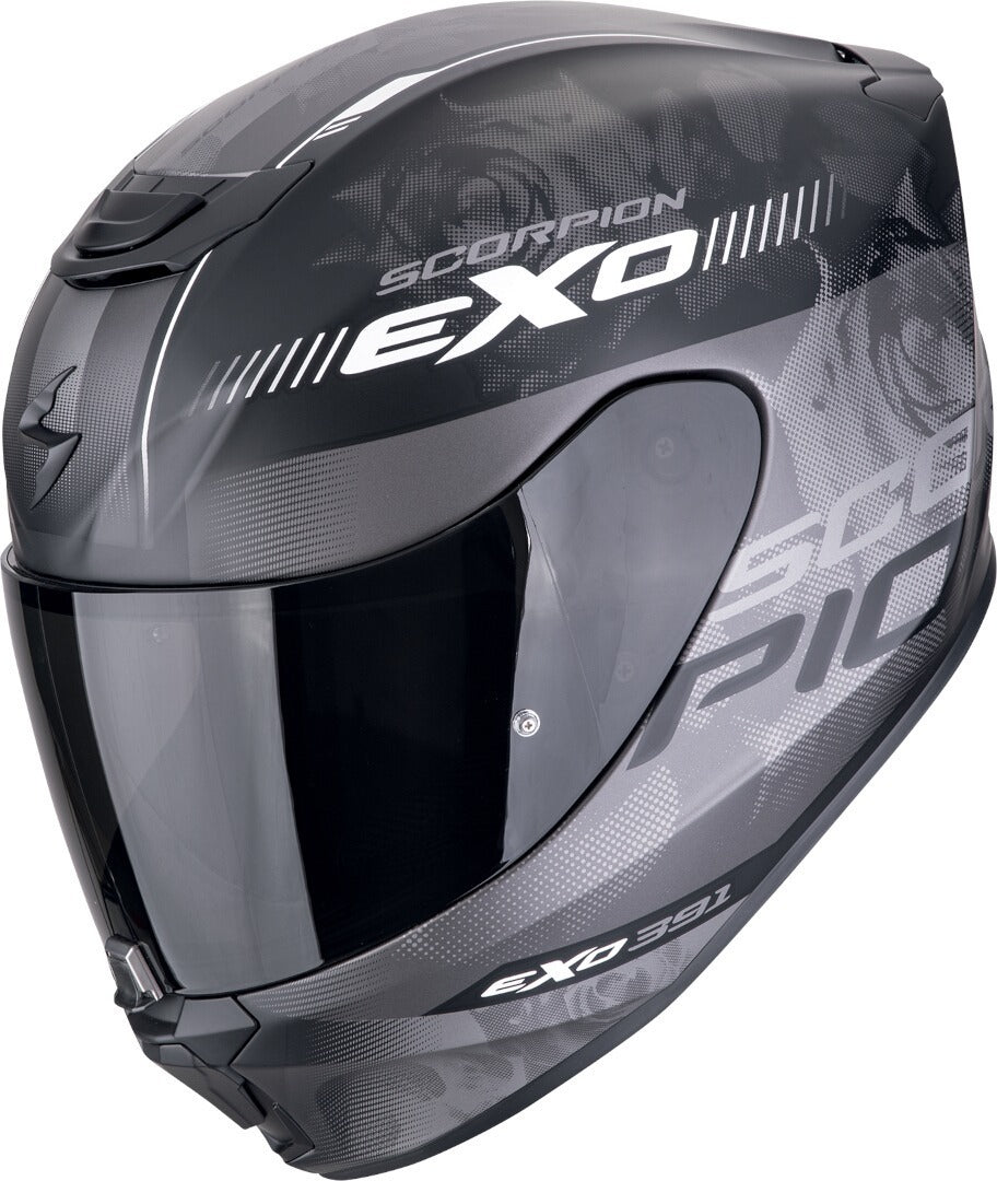 Scorpion EXO 391 AVA Nero Opaco Argento