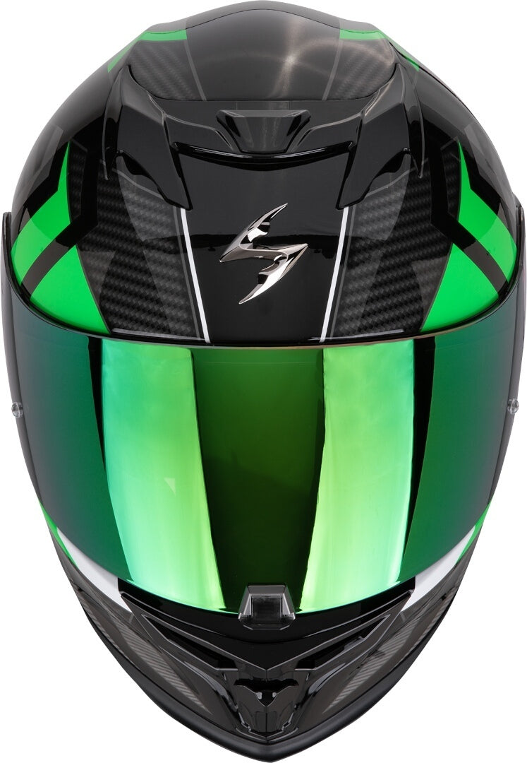 Scorpion EXO 520 EVO AIR Sensus Nero Verde Lucido