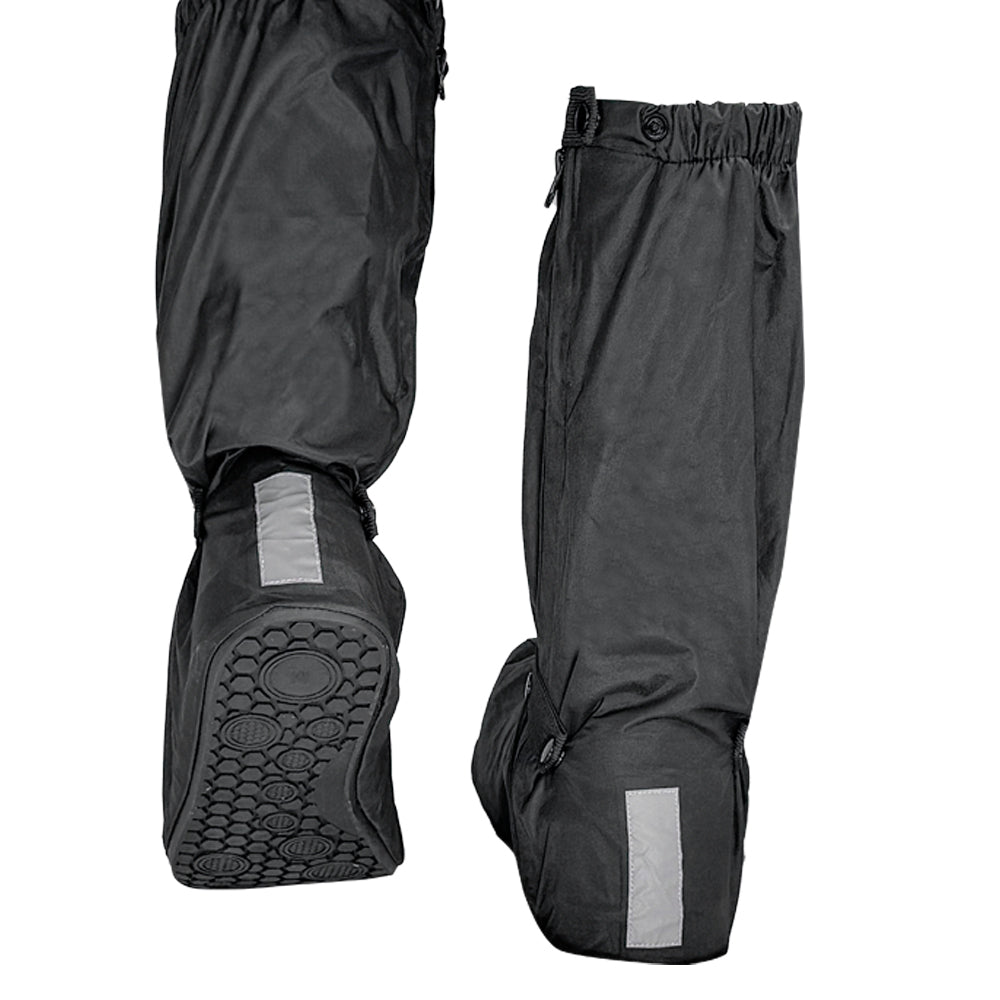 Set Antipioggia CGM E31 FULL Nero Con Giacca Pantalone e Copriscarpe