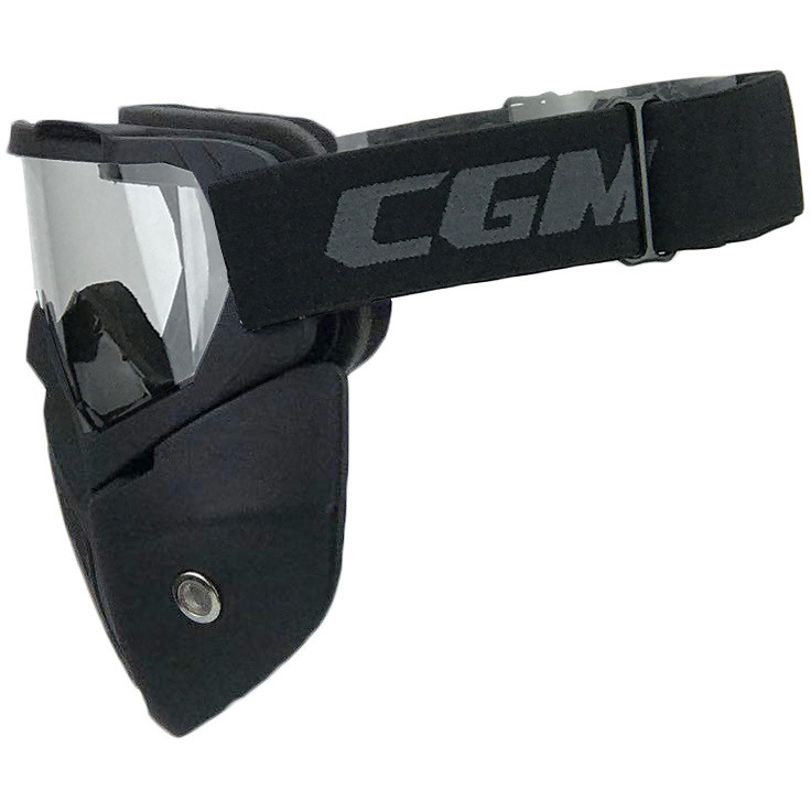 Machera CGM Mask Nero Opaco CE Universale