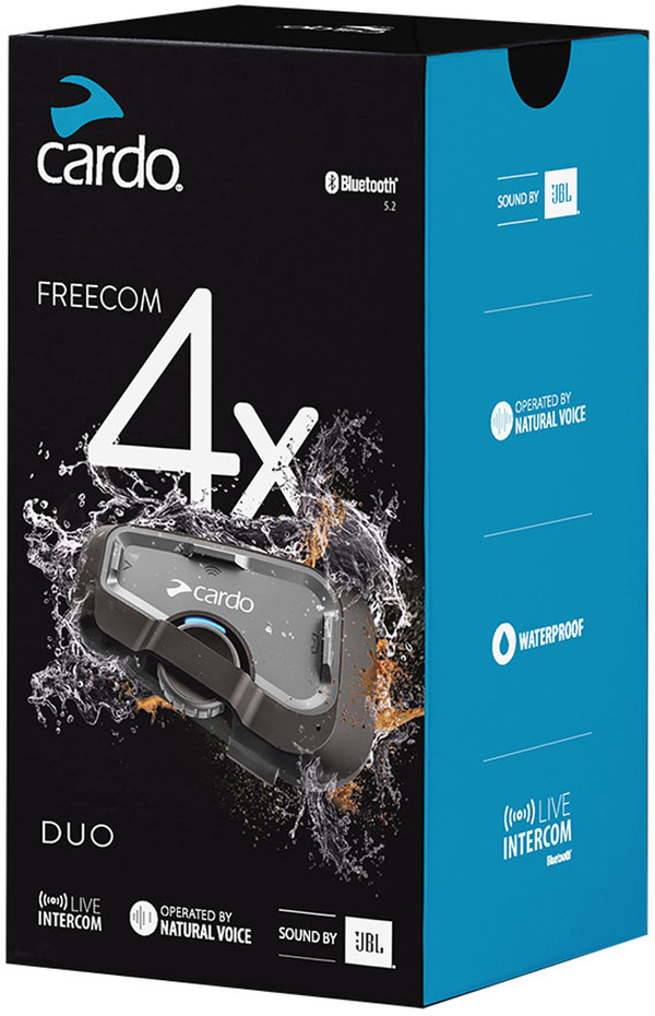 Interfono Cardo Systems Freecom 4X Duo Doppio Dispositivo