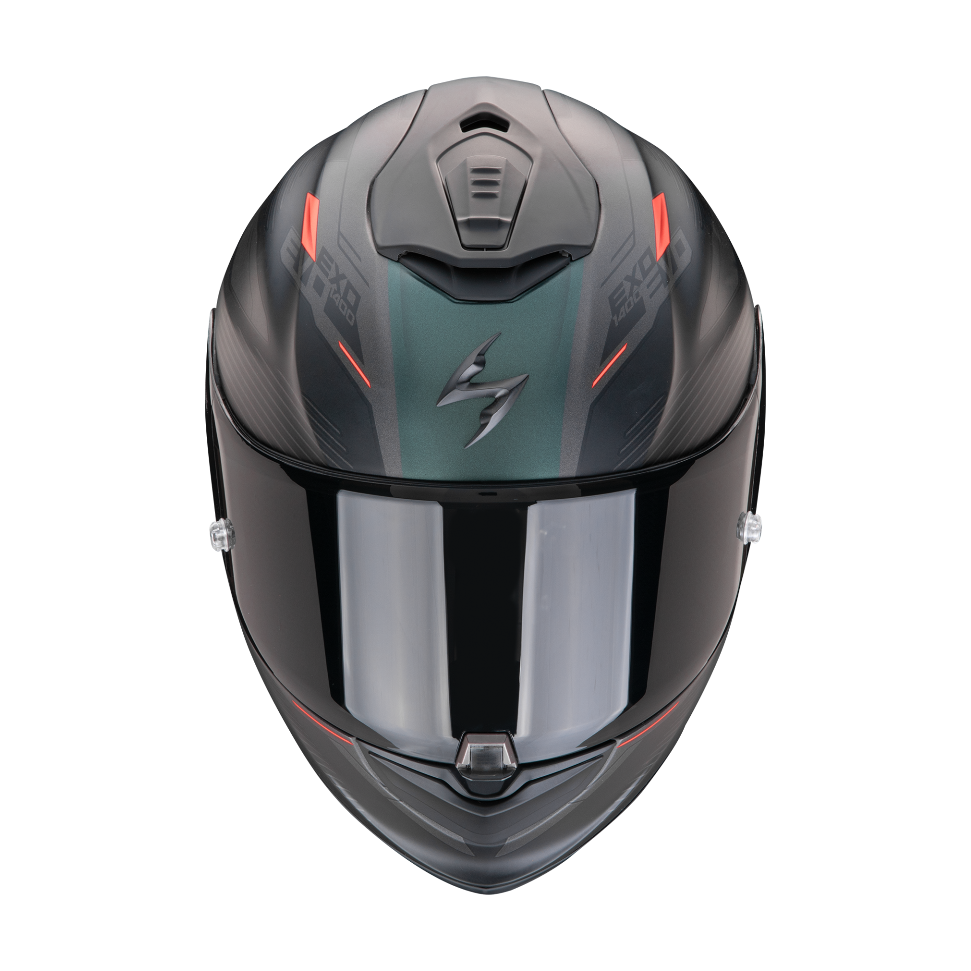 Casco Integrale Scorpion EXO 1400 EVO 2 Air LUMA Nero Verde ECE 22-06