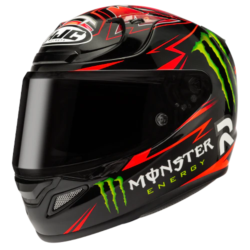 Casco Integrale Hjc RPHA 12 QUARTARARO MC1 Calotta In PIM EVO PLUS ECE 22-06