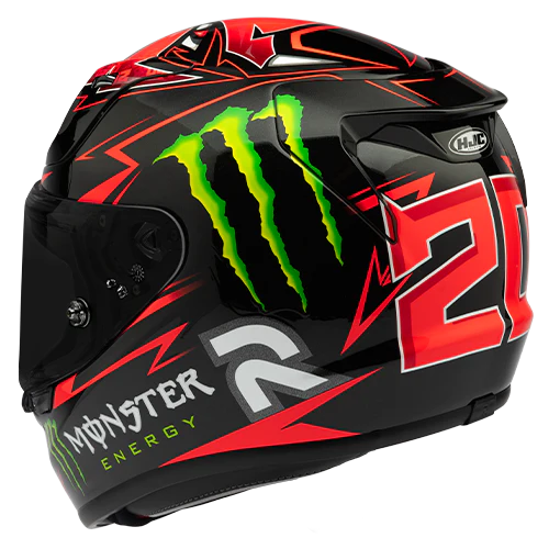 Casco Integrale Hjc RPHA 12 QUARTARARO MC1 Calotta In PIM EVO PLUS ECE 22-06