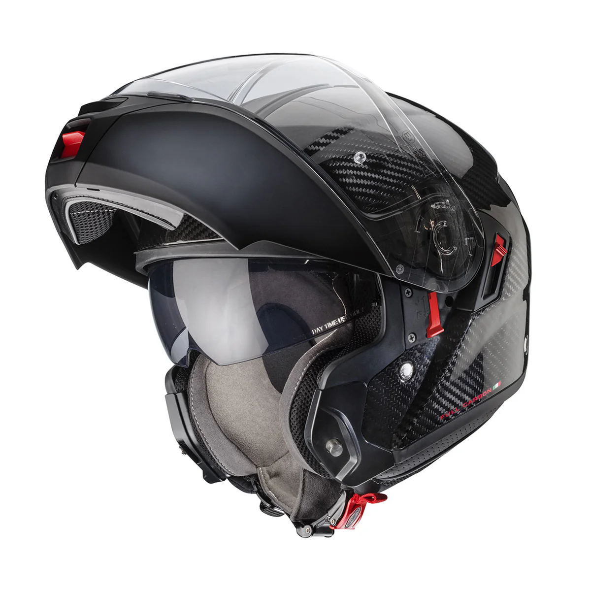 Casco Moto Modulare Caberg LEVO X Carbon ECE 22-06 P/J Full Carbon