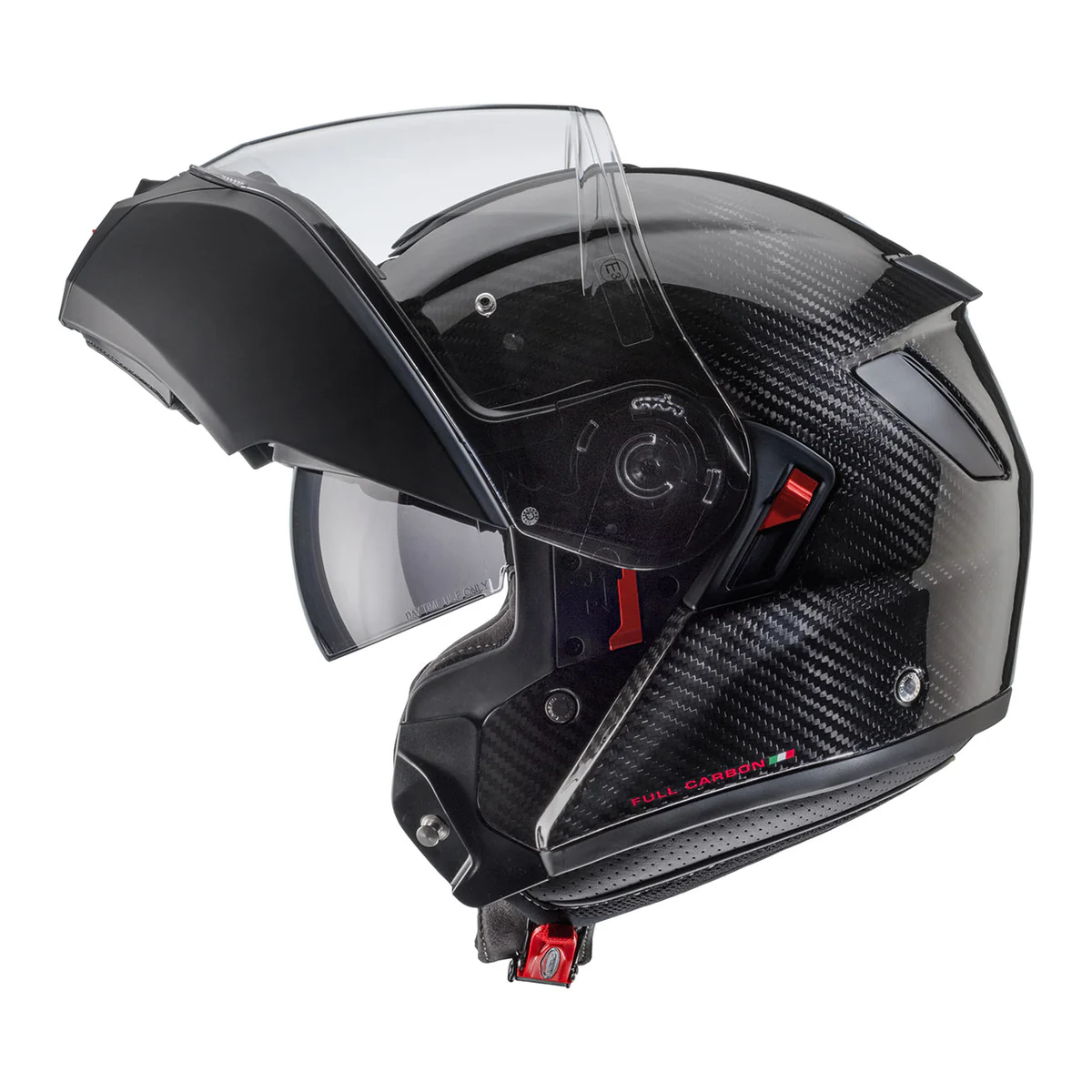 Casco Moto Modulare Caberg LEVO X Carbon ECE 22-06 P/J Full Carbon