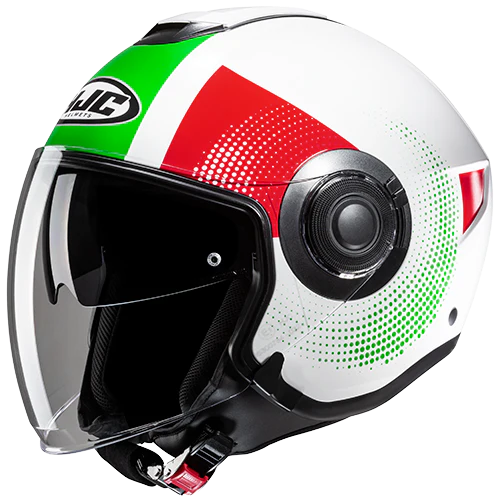 Casco Moto Jet Hjc i40 N Italia MC41 ECE 22-06