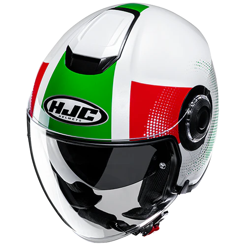 Casco Moto Jet Hjc i40 N Italia MC41 ECE 22-06