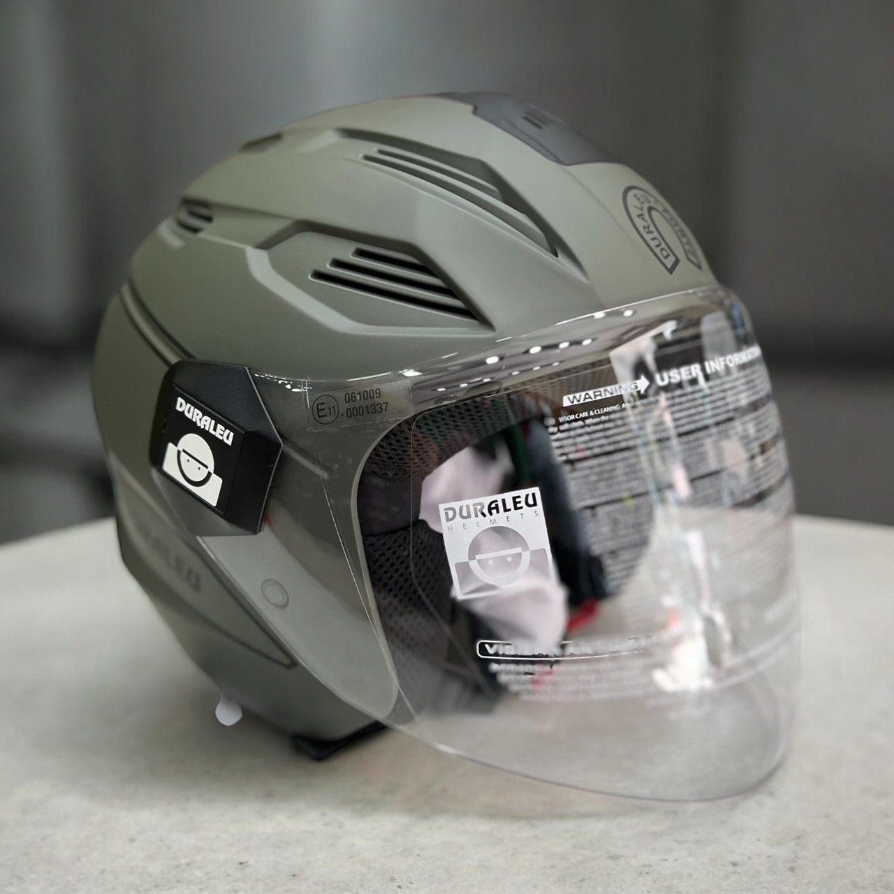 Casco Moto Jet Duraleu ST 400 Trendy Visiera Lunga ECE 22-06