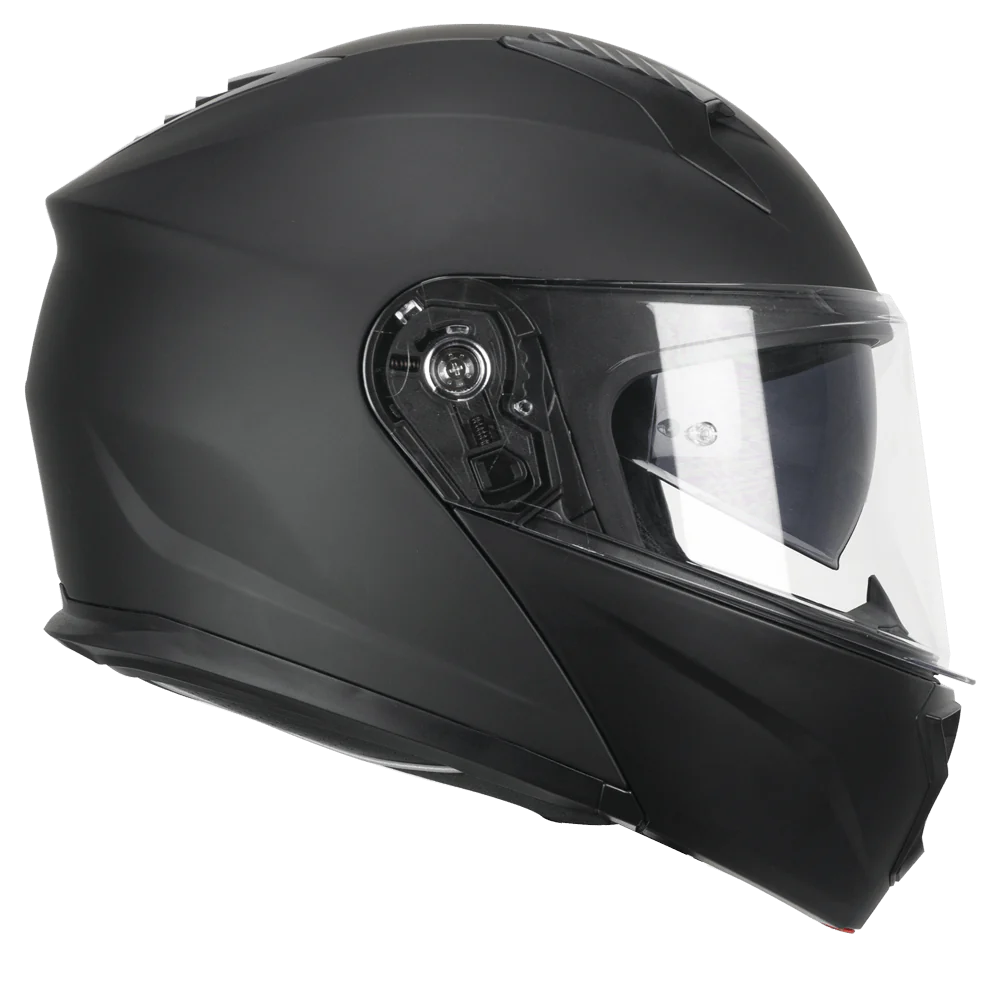 Casco Modulare SKA-P 5TH FALCON Con Parasole Interno ECE 22-06 P/J Nero Opaco