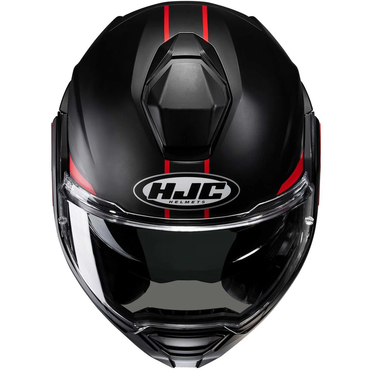 Casco Modulare Hjc i100 BEIS MC1SF Nero/Rosso P/J ECE 22-06