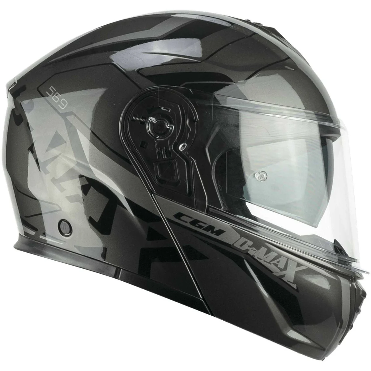 Casco Modulare 569 C-Max City Grafite Nero ECE 22-06 P/J