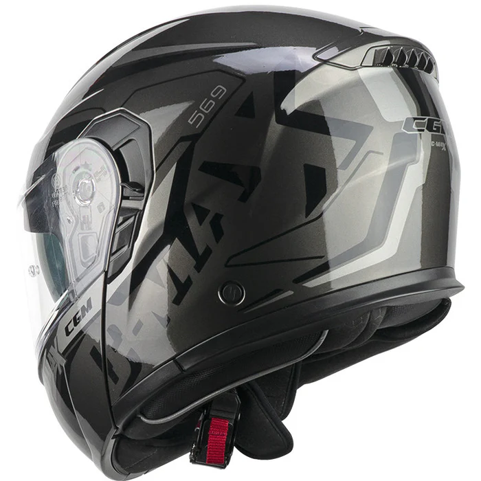 Casco Modulare 569 C-Max City Grafite Nero ECE 22-06 P/J