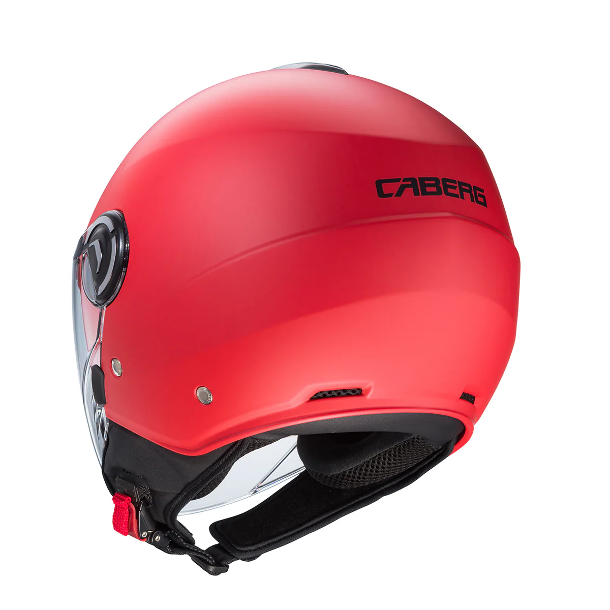 Casco Jet Caberg Riviera V4 X Matt Red ECE 22-06 Con Parasole Interno