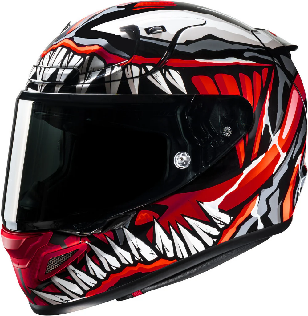 Casco Moto Integrale Hjc RPHA 12 MAXIMIZED VENOM Official Marvel