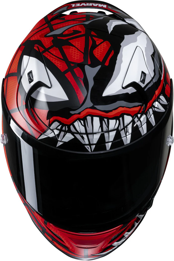 Casco Moto Integrale Hjc RPHA 12 MAXIMIZED VENOM Official Marvel