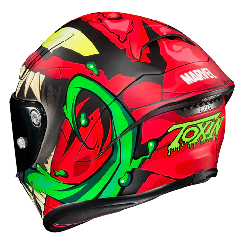 Casco Integrale Hjc Rpha 1 Toxin Marvel  ECE 22-06 FIM Nuova Collezione