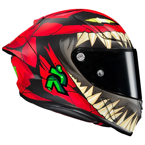 Casco Integrale Hjc Rpha 1 Toxin Marvel  ECE 22-06 FIM Nuova Collezione