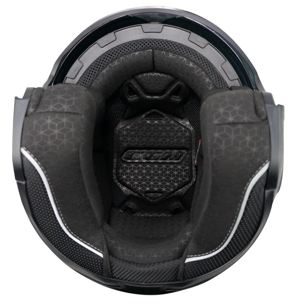 Casco CGM Jet 160A JAD MONO Nero opaco In Fibra Composita ECE 22/06