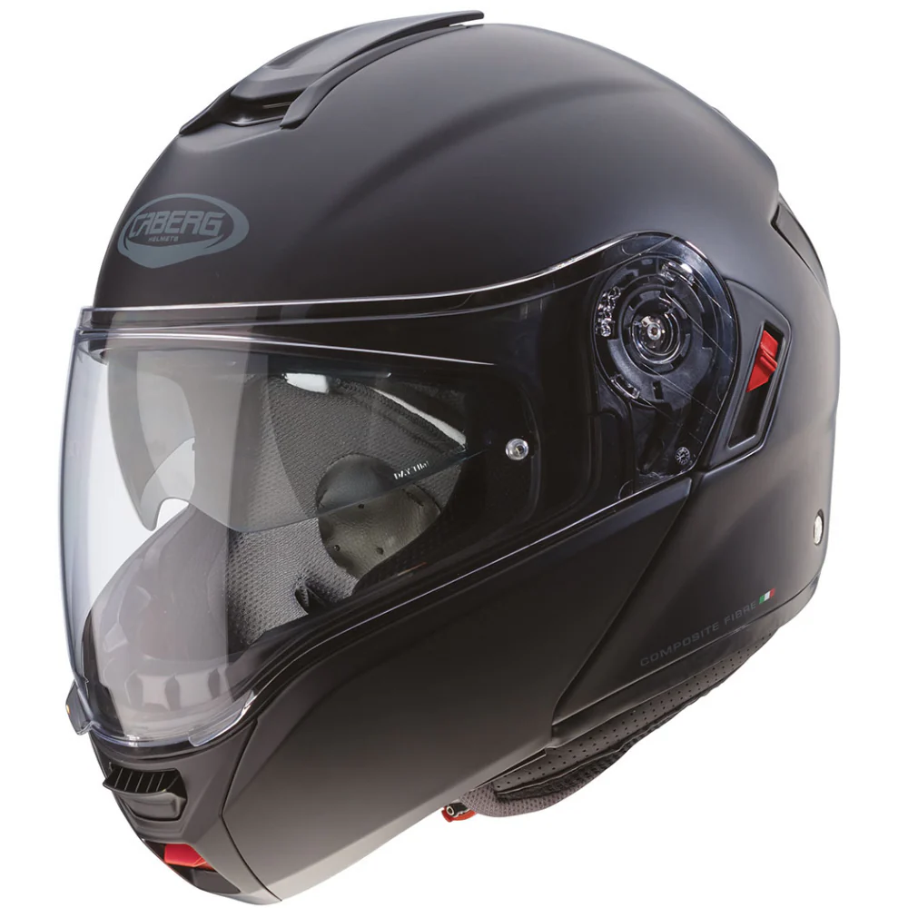 Casco Caberg Modulare LEVO X Matt Black ECE 22-06 P/J In Fibra Composita