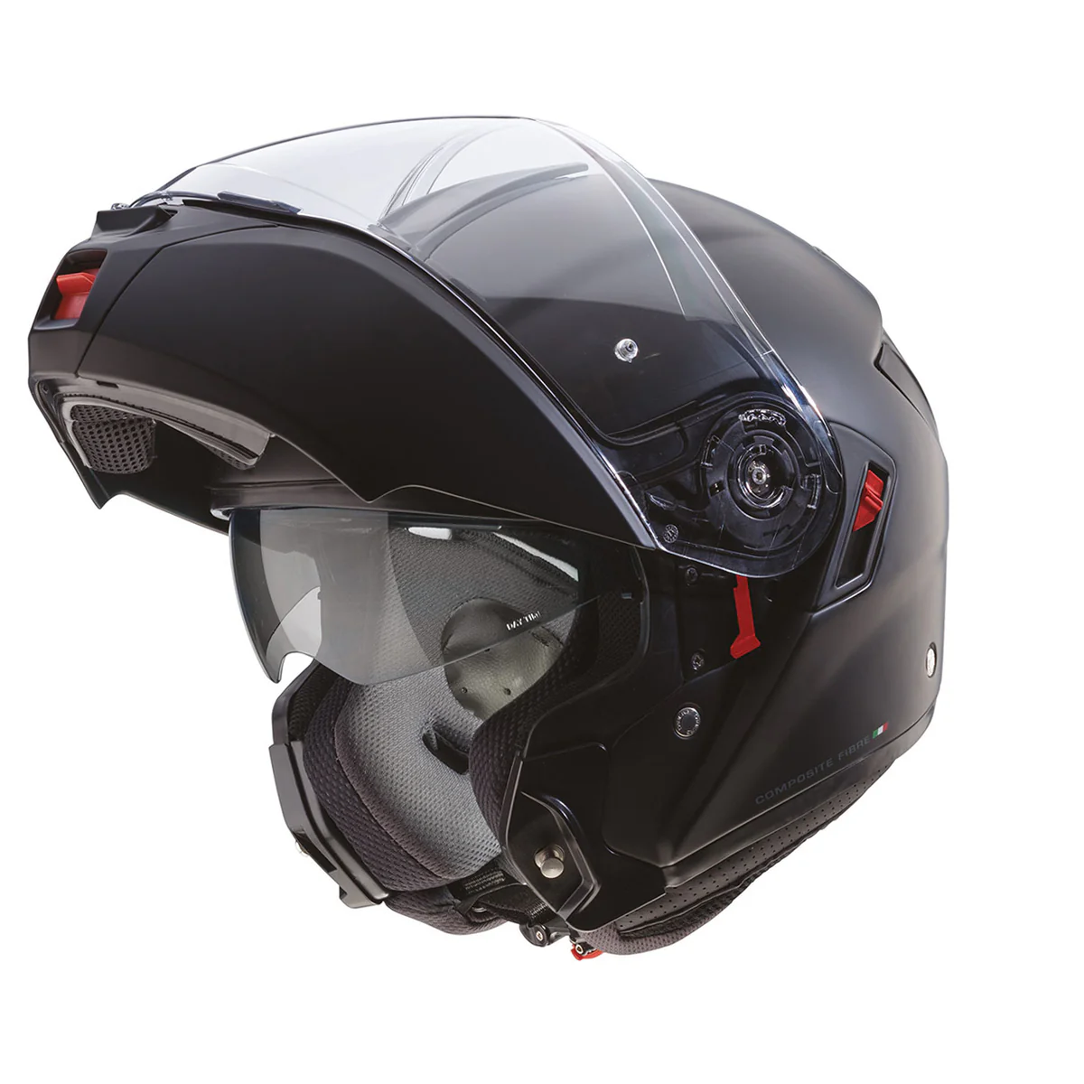 Casco Caberg Modulare LEVO X Matt Black ECE 22-06 P/J In Fibra Composita